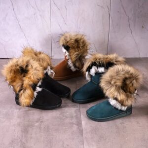Women's Faux Fur Snow Boots_All