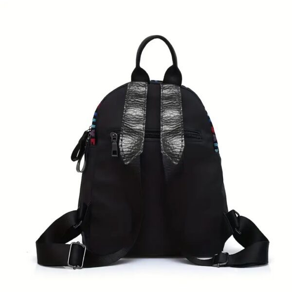 1pc Black LOVE Print Backpack4