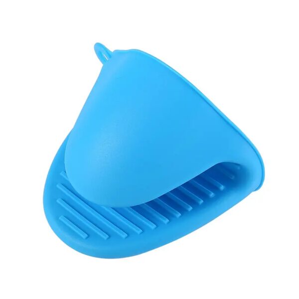 1pc silicone handle clips-blue