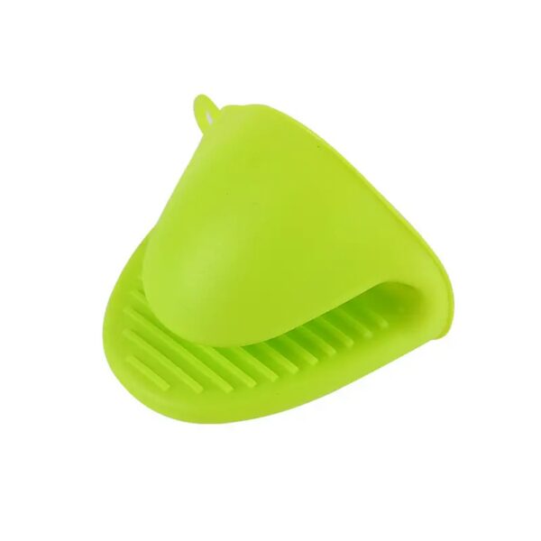 1pc silicone handle clips-green