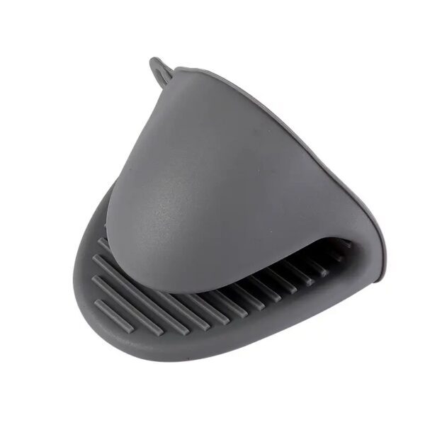 1pc silicone handle clips-grey