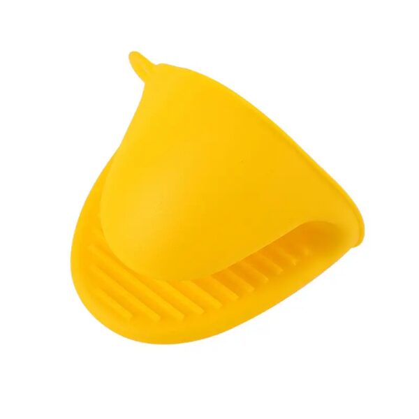 1pc silicone handle clips-yellow