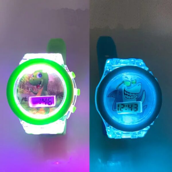 Cartoon Electronic Watch For Boys And Girls1