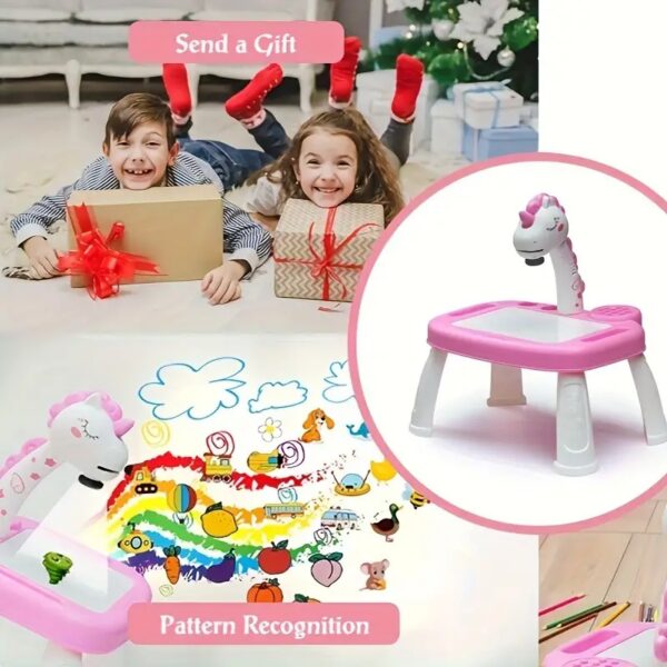 Magical Unicorn Projection Painting Table65