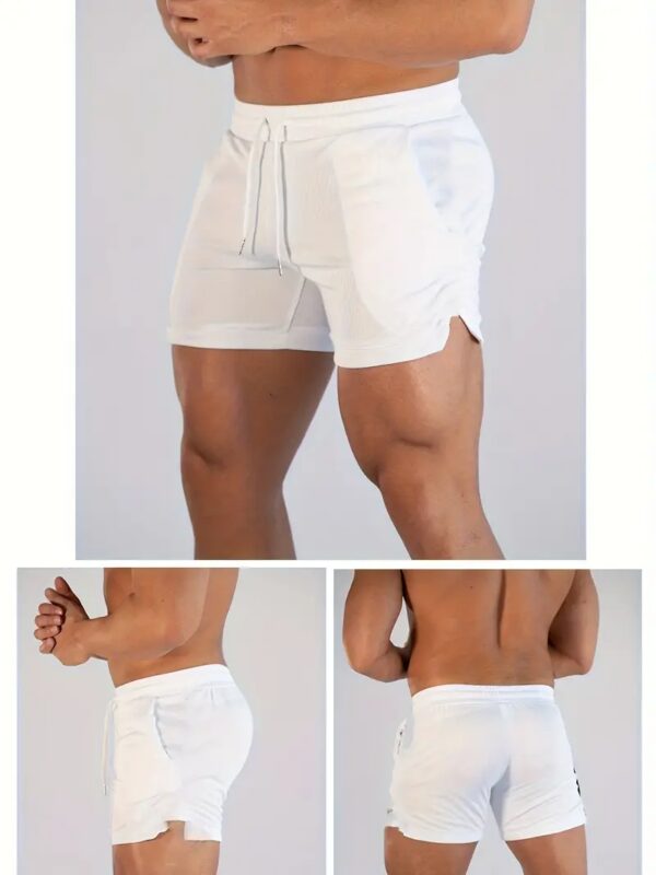 Quick Drying Comfy Shorts-White