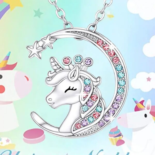 Unicorn Pendant Necklace3
