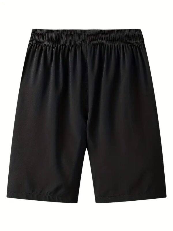 Zipper Pockets Active Shorts_black2