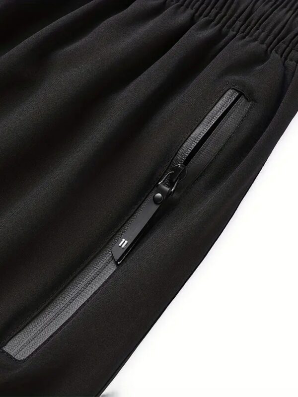 Zipper Pockets Active Shorts_black3